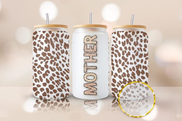 Animal Print Mother Libbey Wrap UVDTF