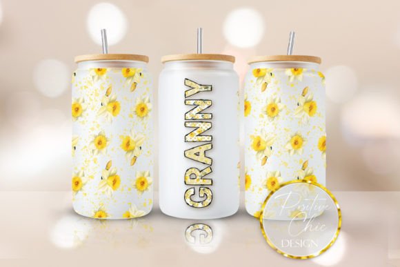Granny Libbey Can Wrap Libby Glass PNG: Graphics for Crafts & Branding
